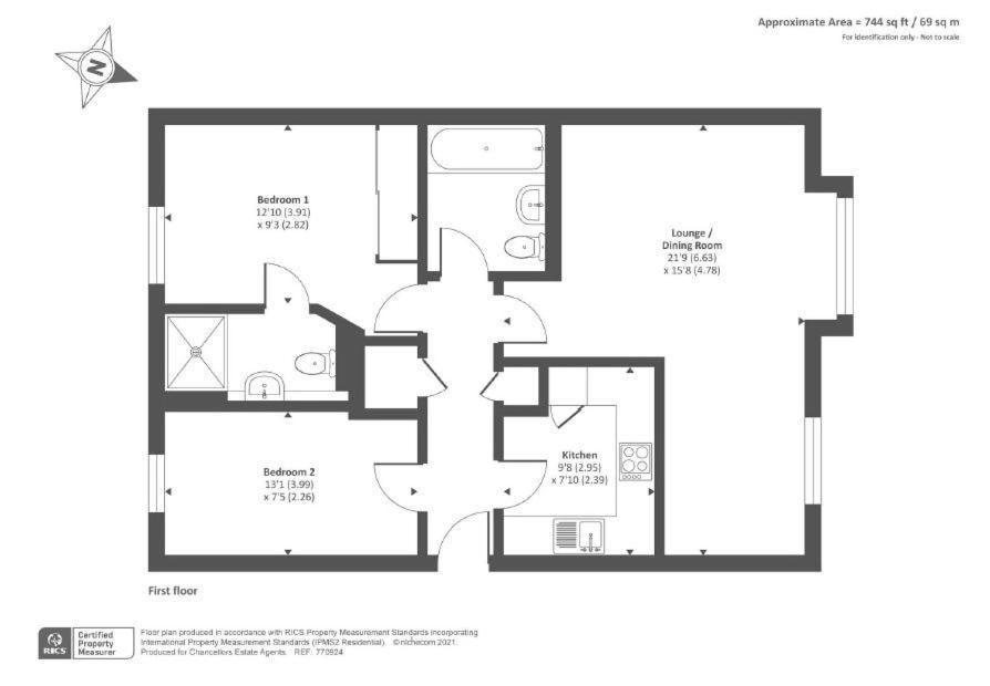 Risinghurst, Oxford, An Entire 2beds, 2bathrooms, Free Wi-fi, Free Parking
